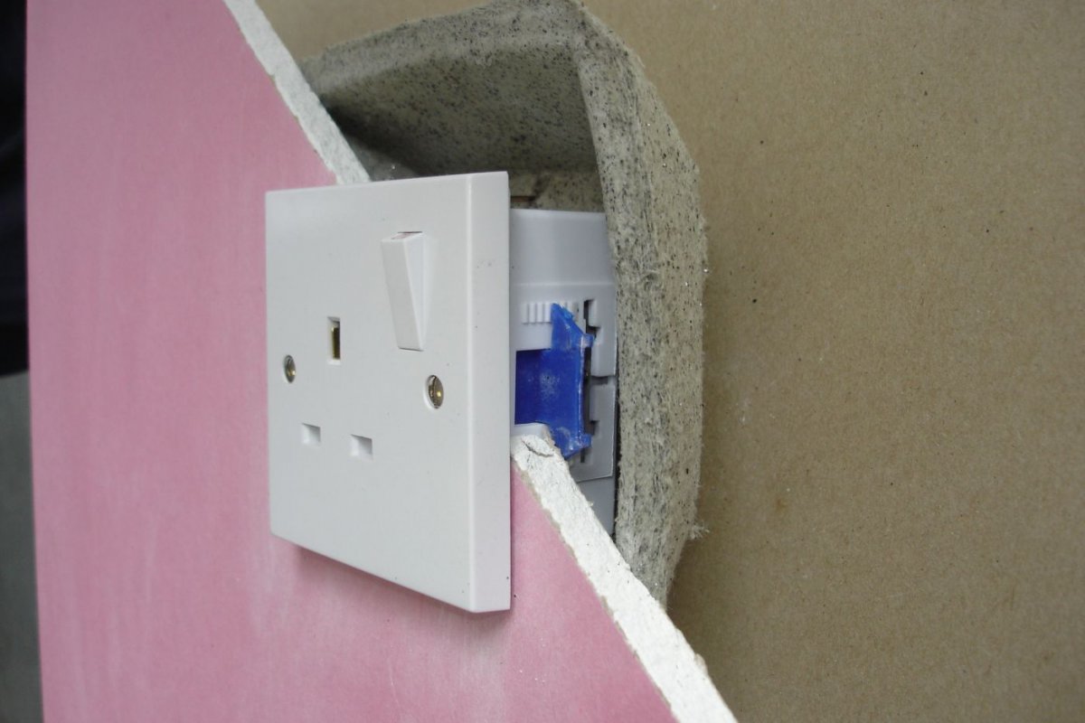 Gł&oacute;wny obraz Gniazdo ścienne podwójnie uszczelnione