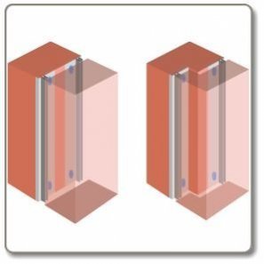 Hoofdafbeelding Tochtprofiel Double Action Meeting Style Door Seal