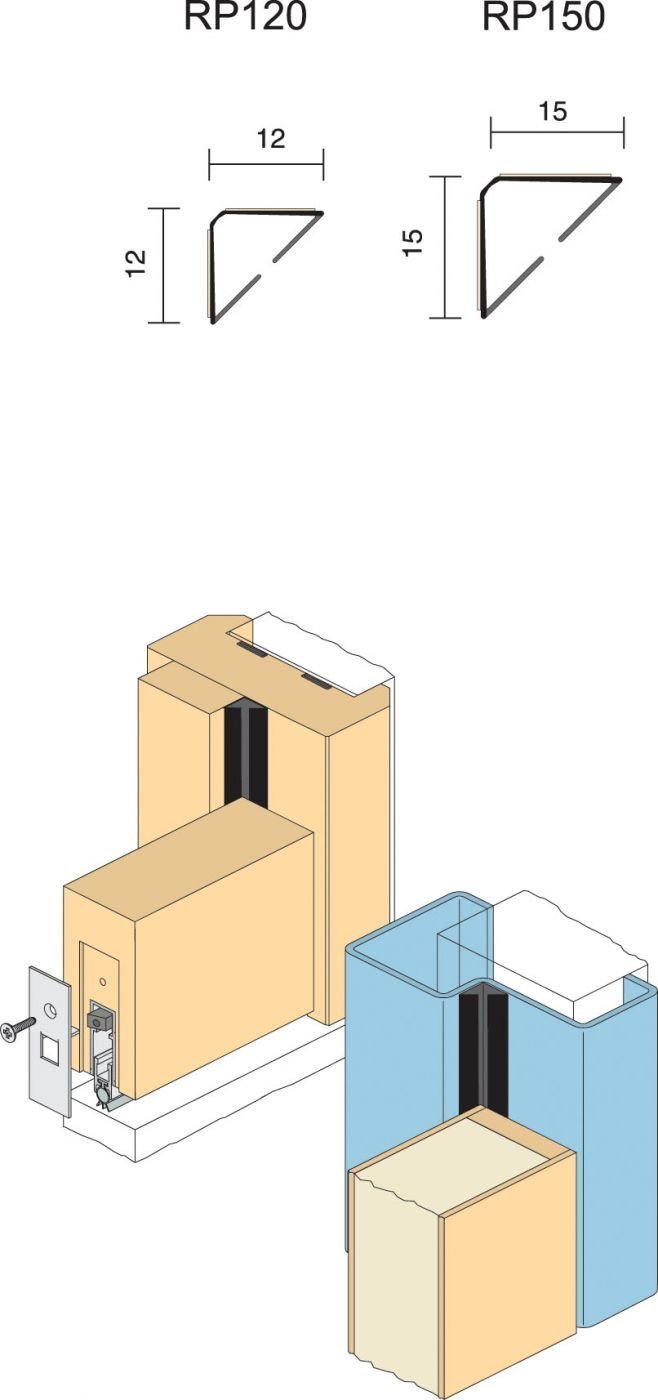 Gł&oacute;wny obraz Uszczelka PVC do drzwi Raven RP150 