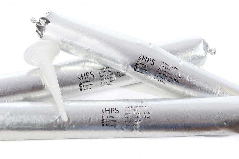 Hoofdafbeelding Brandwerende Acrylaat Kit Wit Worsten 600 ml